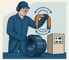 Démagnétisation, désaimantation 50 Hz ou très basse fréquence